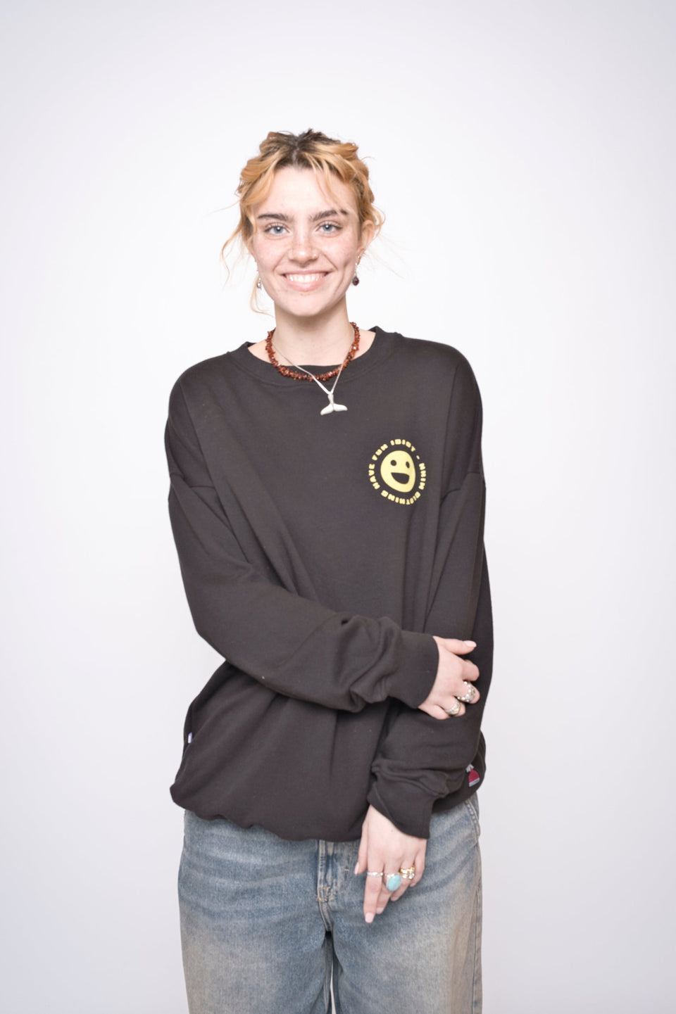 have fun idiot - sweater - unisex