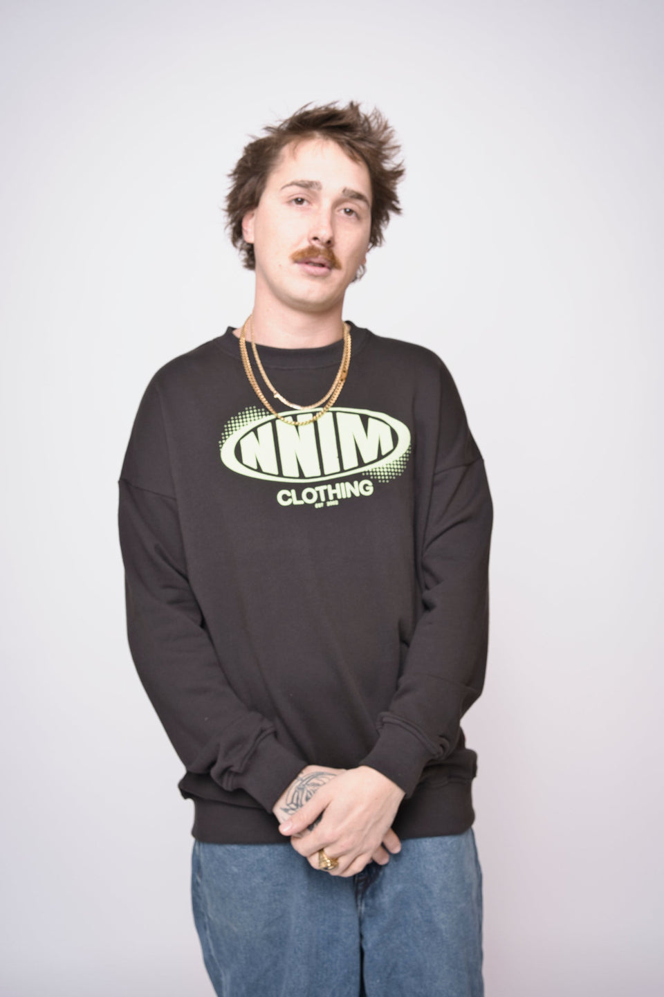 the logo - sweater - black - unisex