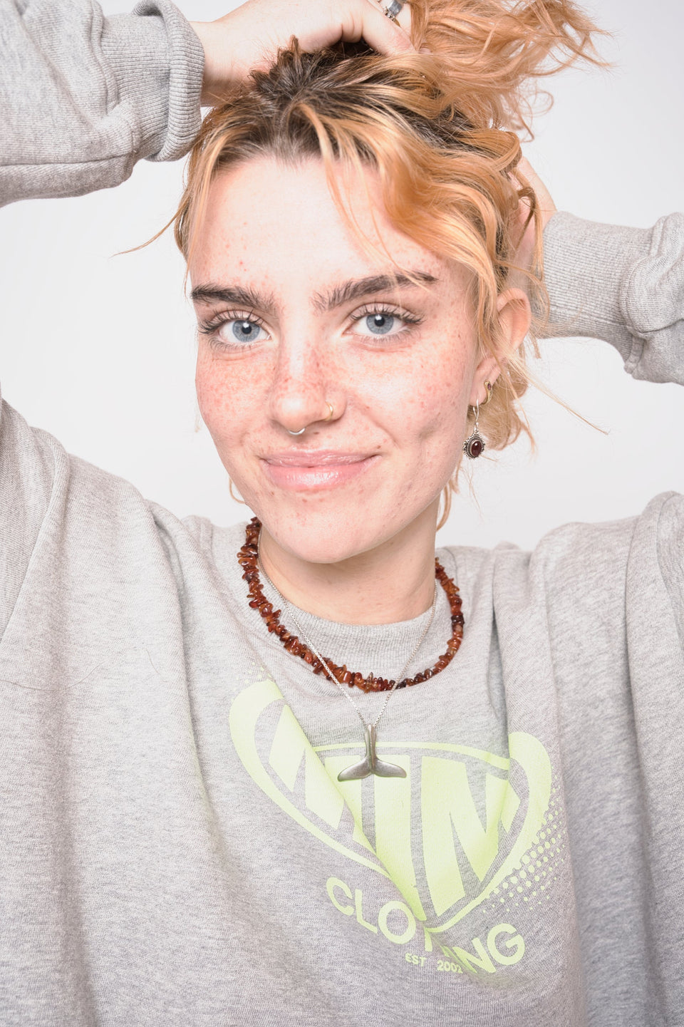 the logo - sweater - grey - unisex