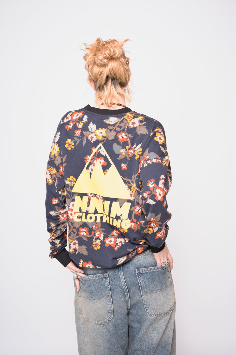 have fun idiot - sweater - flower - unisex