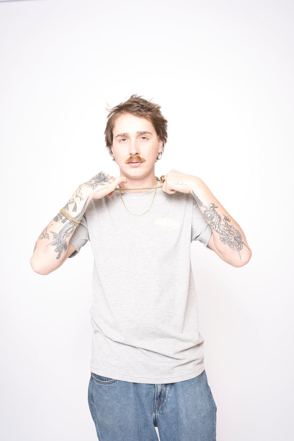 logo - shirt - grey - unisex
