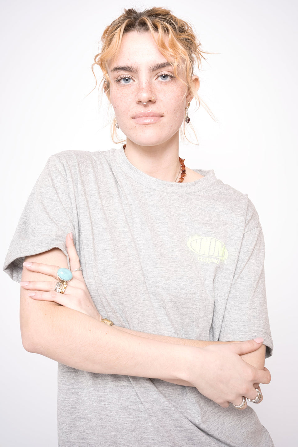 logo - shirt - grey - unisex