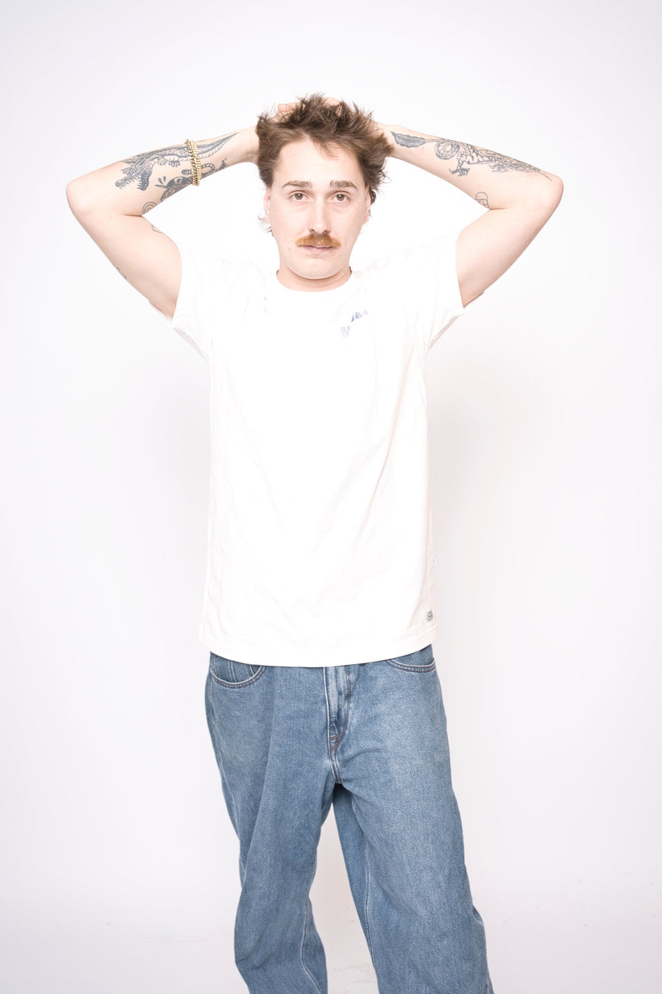 logo - shirt - white - unisex