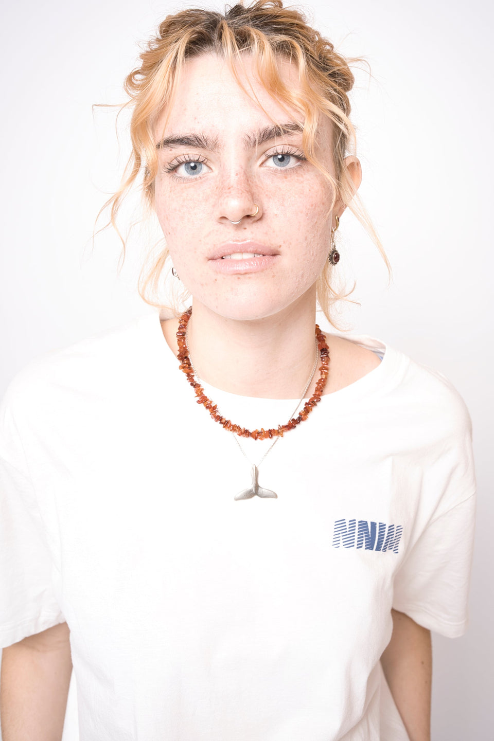 logo - shirt - white - unisex
