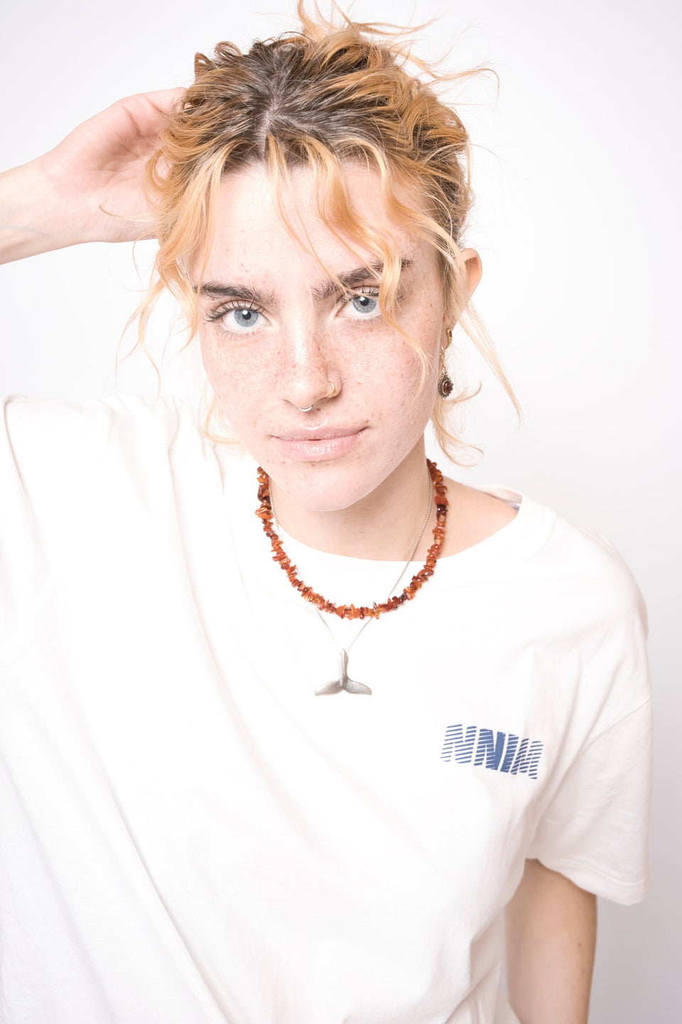 logo - shirt - white - unisex