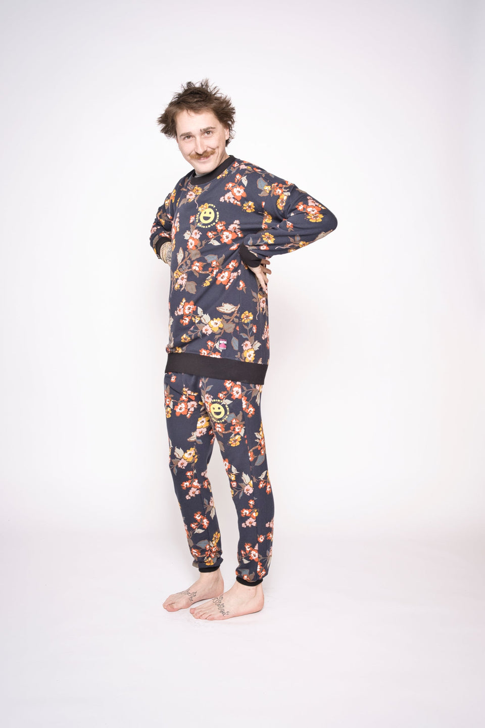 have fun idiot - sweater - flower - unisex
