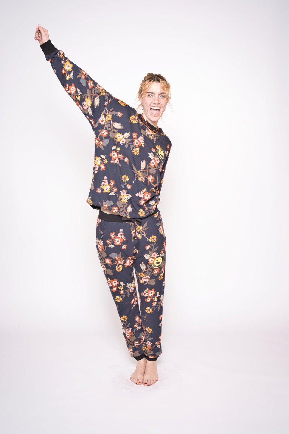 have fun idiot - sweater - flower - unisex